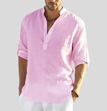 Avarati LinenEase Shirt – Premium Men’s Linen Shirt for Breathable Comfort & Timeless Style - AVARATI