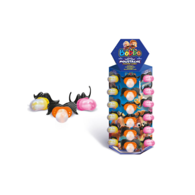 Bobbo Moustache (15g) 60 Count