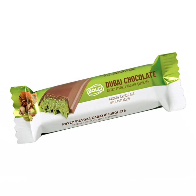 Bolci Pistachio Kadayif Dubai Chocolate 30g (Case of 24)
