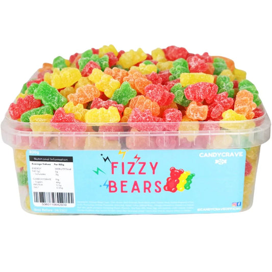 Candycrave Fizzy Bears Tub 600g