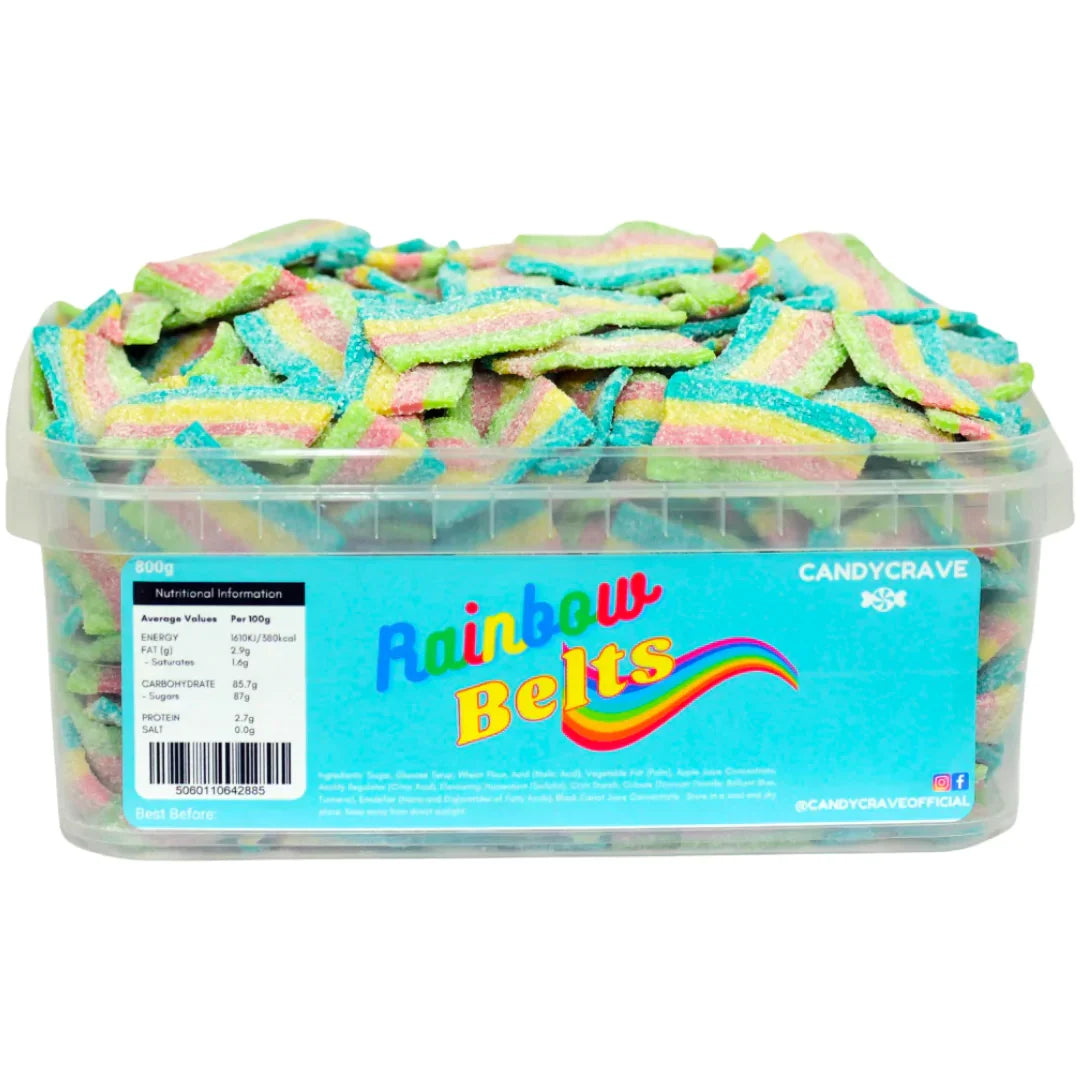 Candycrave Rainbow Belts 600g