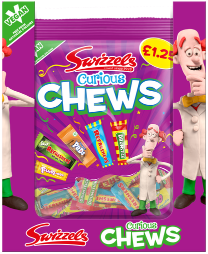 Swizzels Curious Chews 135g PMP £1.25 (Case of 12)