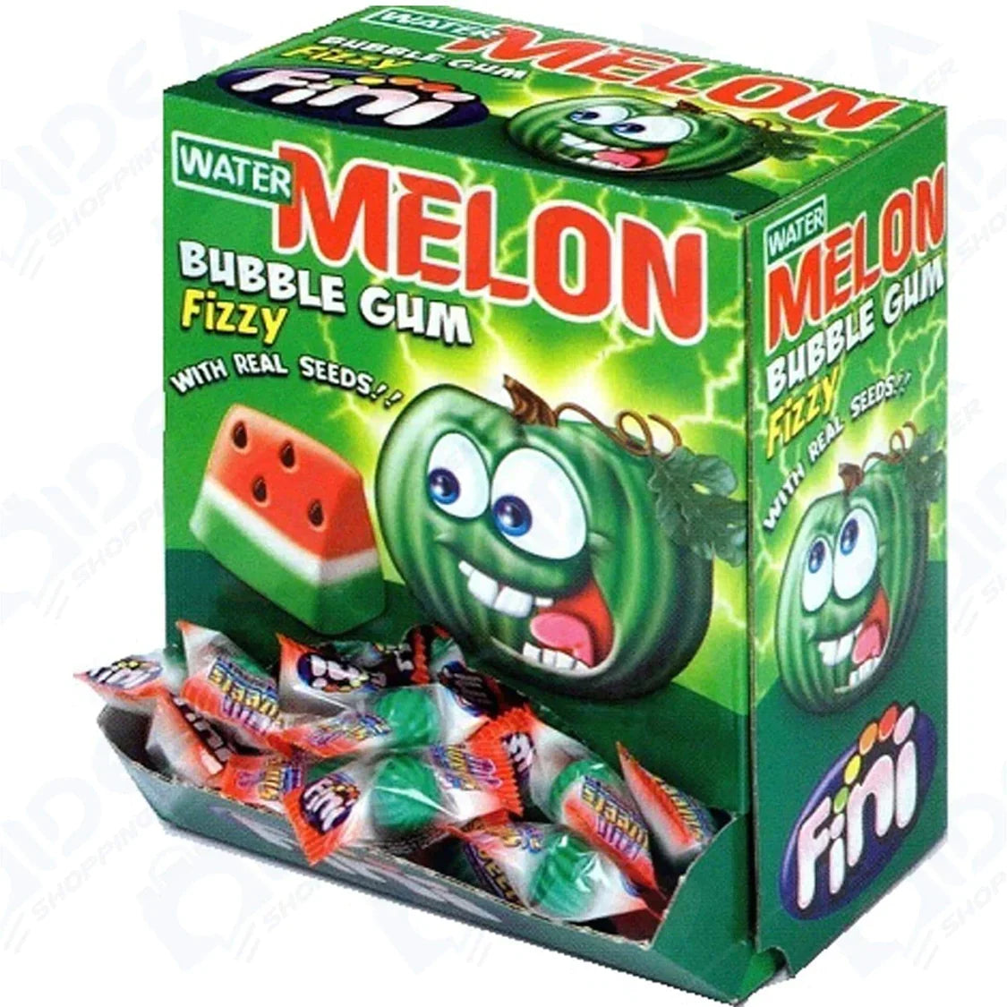 Fini Watermelon Sour Bubblegum (200pcs)