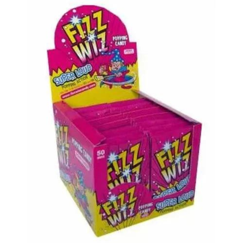 Fizz Wiz Cherry Popping Candy 5g (Case of 50)