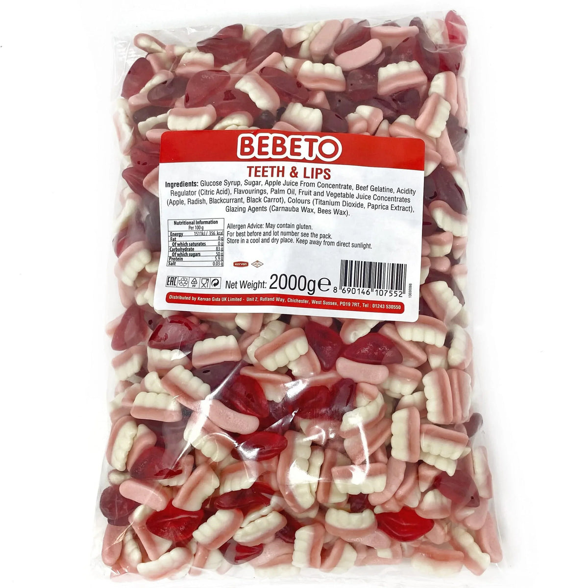 Bebeto Teeth and Lips Bag 2kg