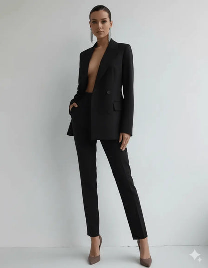 Avarati Women’s Suit Set – Two-Piece Blazer & Trousers | Tailored Women’s Pantsuit for Work, Events & Formal Wear - AVARATI