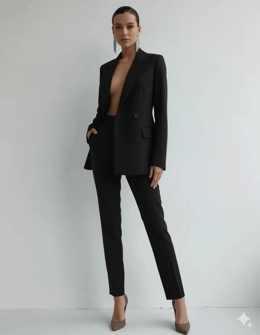 Avarati Women’s Suit Set – Two-Piece Blazer & Trousers | Tailored Women’s Pantsuit for Work, Events & Formal Wear - AVARATI