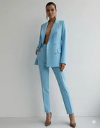 Avarati Women’s Suit Set – Two-Piece Blazer & Trousers | Tailored Women’s Pantsuit for Work, Events & Formal Wear - AVARATI