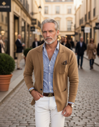 Avarati Men’s Classic Blazer – Lightweight Tailored Fit Jacket for Business Casual & Events