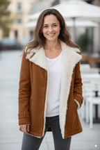 Avarati Everleigh Women’s Sherpa Lined Fleece Jacket