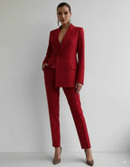 Avarati Women’s Suit Set – Two-Piece Blazer & Trousers | Tailored Women’s Pantsuit for Work, Events & Formal Wear - AVARATI