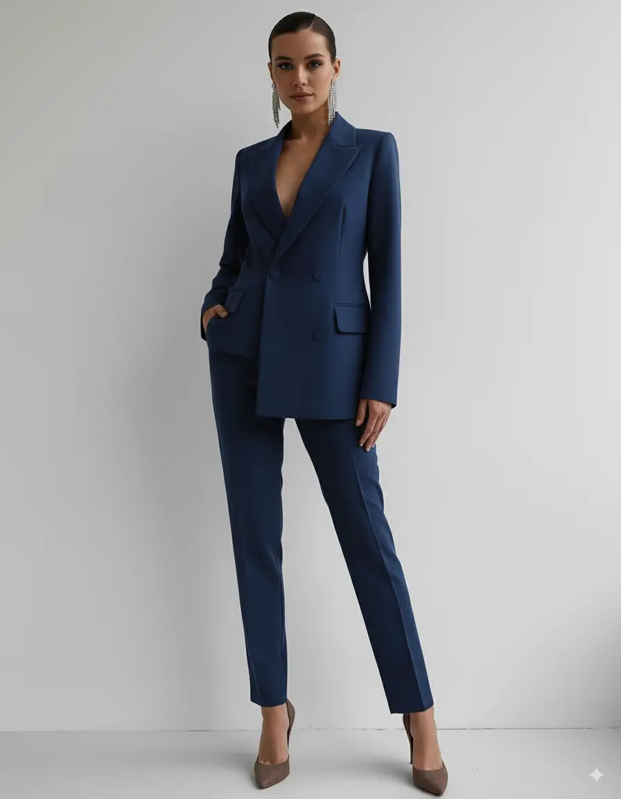 Avarati Women’s Suit Set – Two-Piece Blazer & Trousers | Tailored Women’s Pantsuit for Work, Events & Formal Wear - AVARATI