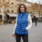 Avarati Elara Women’s Puffer Vest – Lightweight Quilted Vest with Synthetic Down | Warm High-Collar Layering Vest - AVARATI