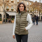 Avarati Elara Women’s Puffer Vest – Lightweight Quilted Vest with Synthetic Down | Warm High-Collar Layering Vest - AVARATI