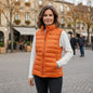 Avarati Elara Women’s Puffer Vest – Lightweight Quilted Vest with Synthetic Down | Warm High-Collar Layering Vest - AVARATI