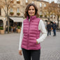 Avarati Elara Women’s Puffer Vest – Lightweight Quilted Vest with Synthetic Down | Warm High-Collar Layering Vest - AVARATI