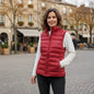 Avarati Elara Women’s Puffer Vest – Lightweight Quilted Vest with Synthetic Down | Warm High-Collar Layering Vest - AVARATI