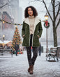Avarati Aria Women’s Winter Jacket – Elegant Cotton Coat with Velvet Lining | Warm Autumn & Winter Outerwear - AVARATI