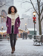 Avarati Aria Women’s Winter Jacket – Elegant Cotton Coat with Velvet Lining | Warm Autumn & Winter Outerwear - AVARATI