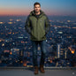 Avarati WinterGuard Men’s Jacket – Waterproof Men’s Winter Coat with Lightweight Insulation - AVARATI