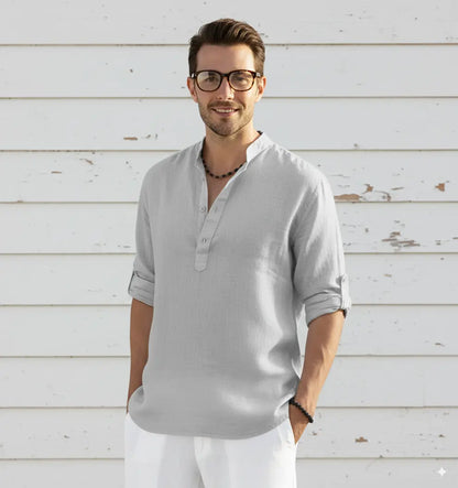 Avarati LinenEase Shirt – Premium Men’s Linen Shirt for Breathable Comfort & Timeless Style - AVARATI