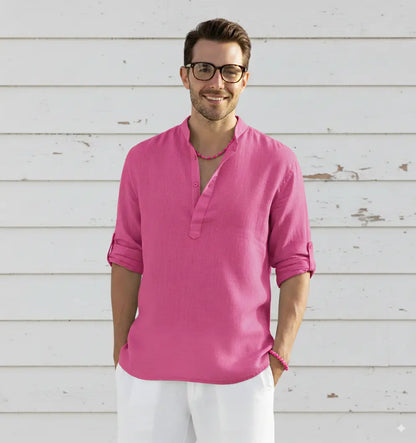 Avarati LinenEase Shirt – Premium Men’s Linen Shirt for Breathable Comfort & Timeless Style - AVARATI