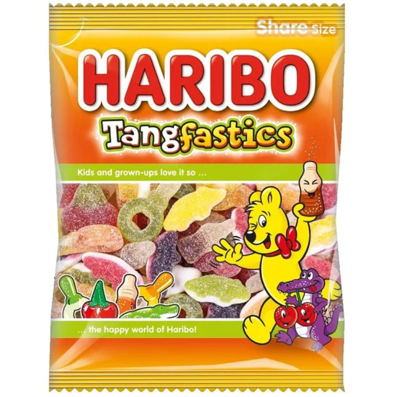 Haribo Tangfastic Bag 160g (Case of 12)