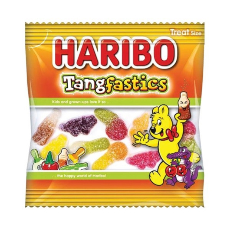 Haribo Tangfastics Mini Bag 16g (Case of 100)
