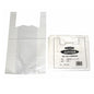 Jumbo White Vest Carrier Bag (Pack of 100)