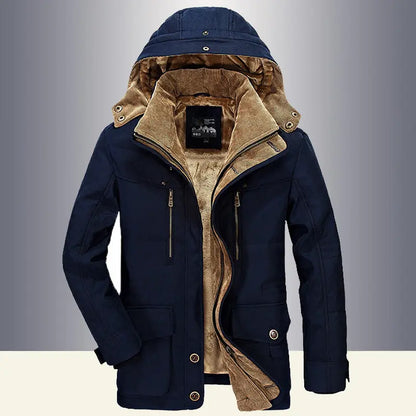 Avarati Winter King Men’s Jacket – Warm Insulated Hooded Winter Coat - AVARATI
