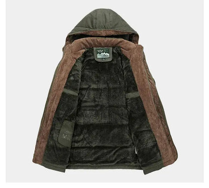Avarati Winter King Men’s Jacket – Warm Insulated Hooded Winter Coat - AVARATI
