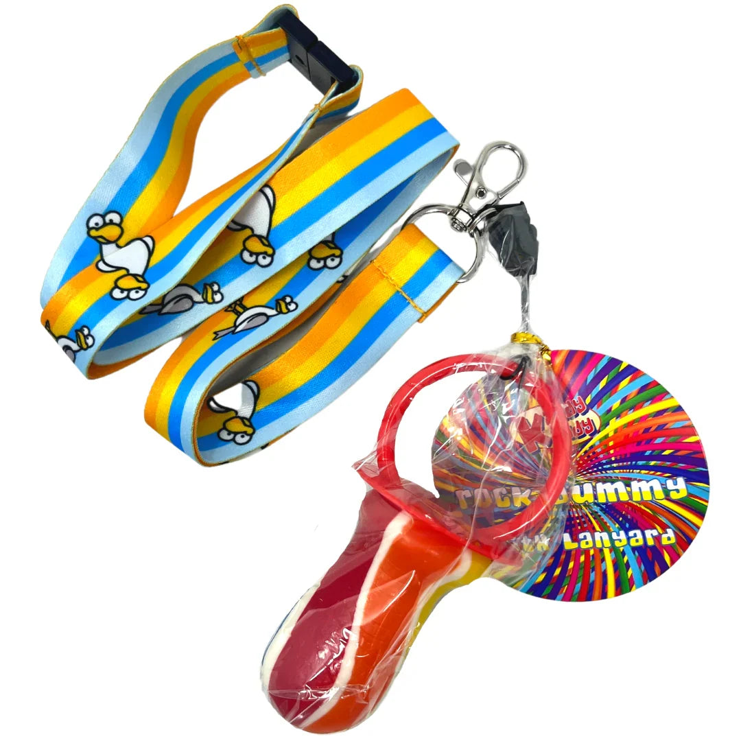 SoSweet Rock Lollipop Lanyard Seagull 60g (Case of 36)