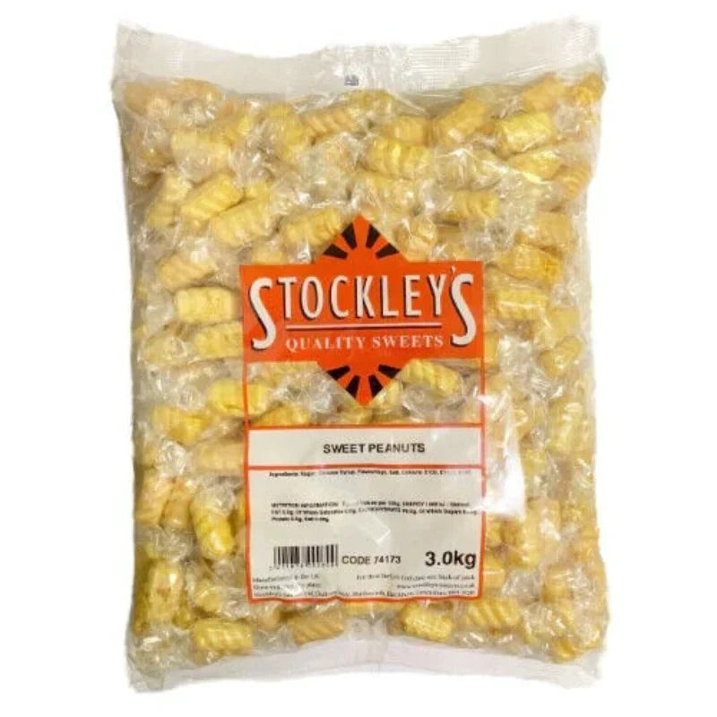 Stockleys Sweet Peanuts Bag 3kg