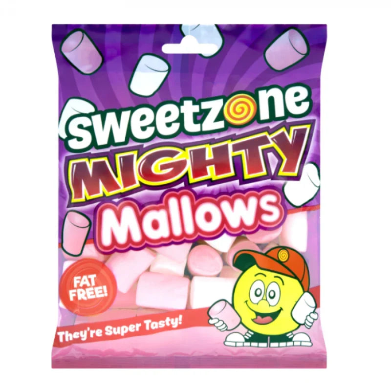Sweetzone Mighty Mallows Bag 140g (Case of 10)