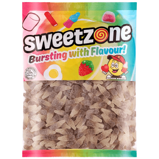 Sweetzone Fizzy Cola Bottles Bag 1kg