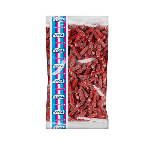Vidal Mini Fizzy Strawberry Pencils Bag 3kg