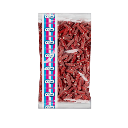 Vidal Mini Fizzy Strawberry Pencils Bag 3kg