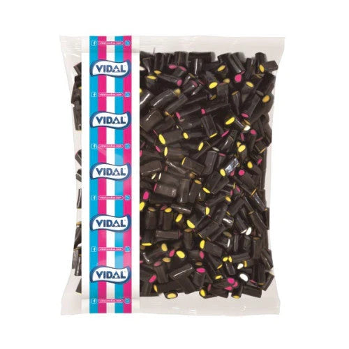 Vidal Liquorice Cream Rock Bag 3kg