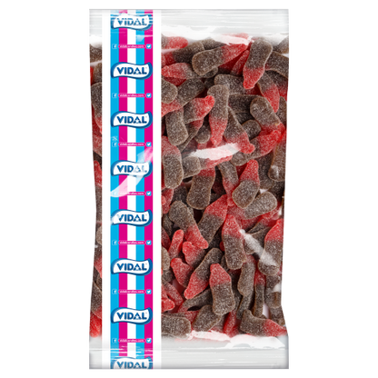Vidal Fizzy Cherry Cola Bottles Bag 3kg