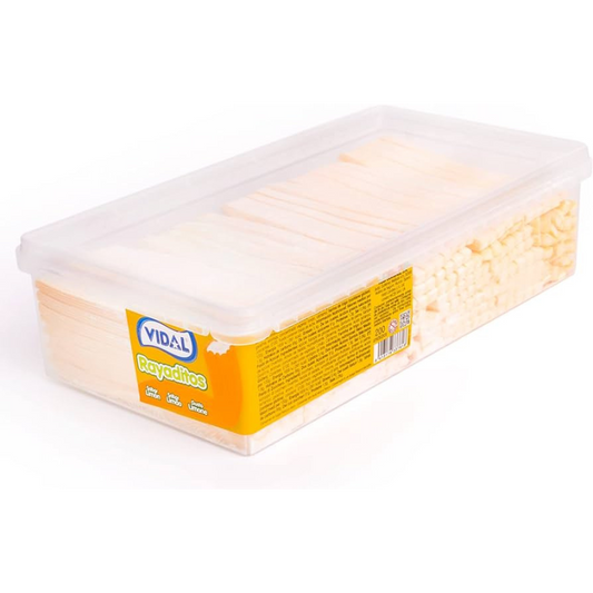 Vidal Lemon Rayaditos Tub (200pcs)