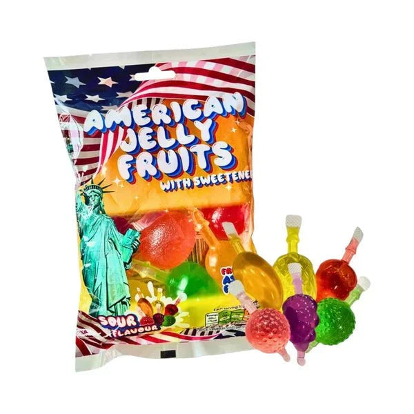 American Jelly Fruit Sours (280g) case of 24