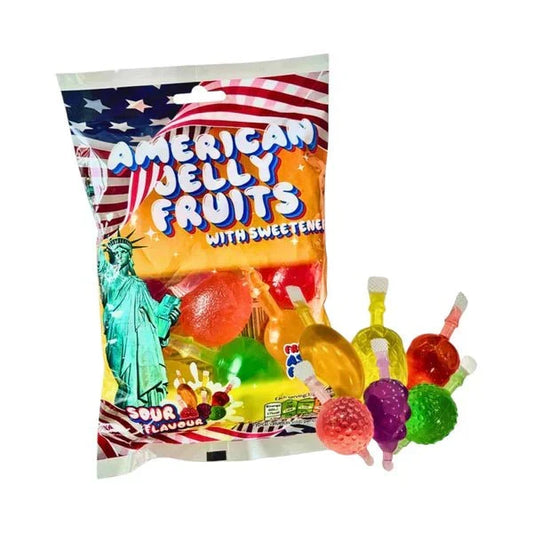 American Jelly Fruit Sours (280g) case of 24