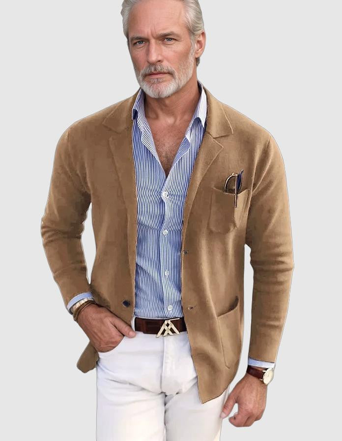 Avarati Men’s Classic Blazer – Lightweight Tailored Fit Jacket for Business Casual & Events