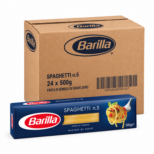 Barilla Spaghetti - Bulk — Case of 24 × 500g
