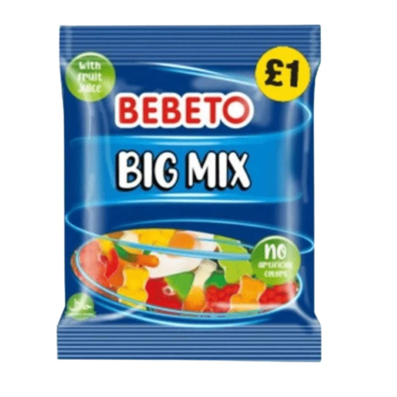 Bebeto Big Mix 150g Bag £1 PMP (Case of 10)