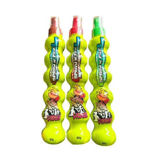 Brain Licker Spray N Fizz 80g (Case of 12)