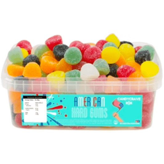 Candycrave American Hard Gums Tub 600g