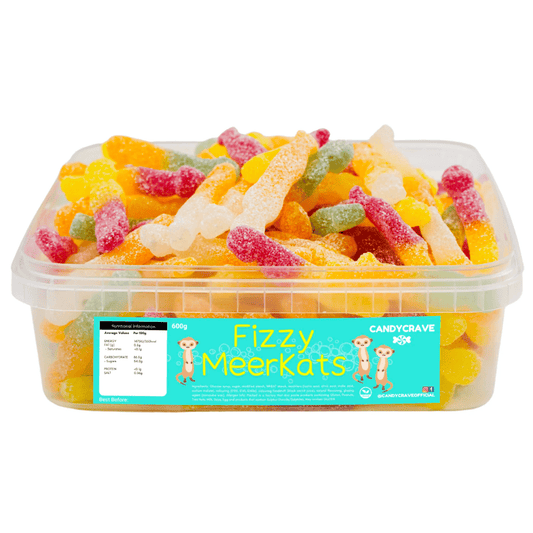 Candycrave Fizzy Meerkats Tub 600g