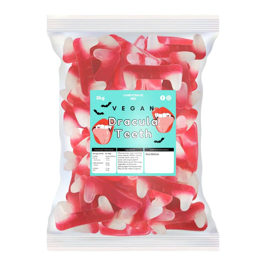 CandyCrave Vegan Dracula Teeth Jelly Bag 2kg