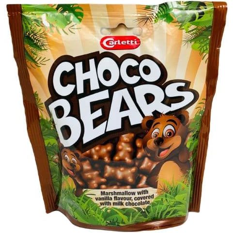 Carletti Doybag Chocolate Mini Bears 100g (Case of 26)
